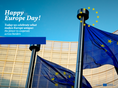 Let's make Europe Day louder, join our Interreg digital social media campaign!