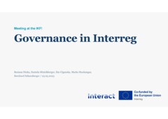 IKF 2023| Governance in Interreg