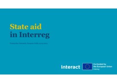 IKF 2023 | State aid in Interreg