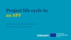 IKF 2023 | Project life cycle in small project funds (SPF)