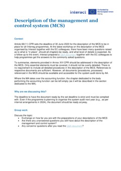 IKF 2023 | Financial Programme Management