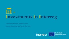 IKF 2023 | Investment in Interreg