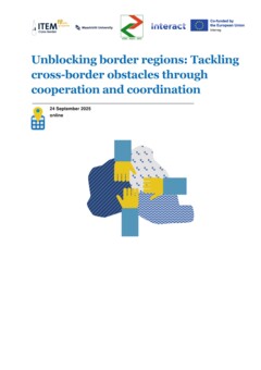 Final agenda| Unblocking border regions: Tackling cross-border obstacles through cooperation and coordination