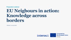 Presentation | Webinar to prepare for EU neighbours in action: Knowledge across borders_24 March 2026
