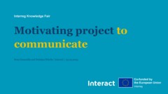 IKF 2023 | Motivating projects to communicate