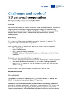 IKF 2024 Day 2 | Challenges and needs of external cooperation