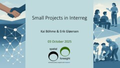 Small Projects in Interreg
