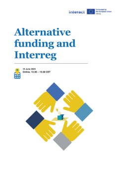 Draft agenda_Alternative funding and Interreg_10 June 2024_online