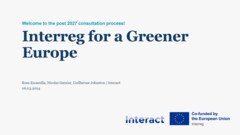 IKF 2024 Day 2 | Interreg for a Greener Europe
