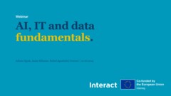 Presentation: Webinar on AI, IT, Data Fundamentals