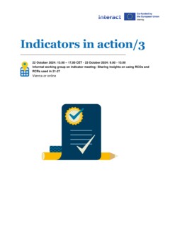 Indicators in action3_draft_agenda_22-23 October