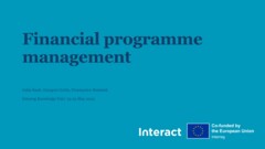IKF 2023 | Financial Programme Management