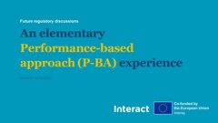 IKF 2025 | An elementary Performance-based approach experience
