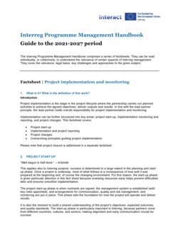 Programme Management Handbook