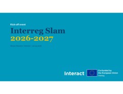 1 - Interreg Slam 2026-27 kick-off