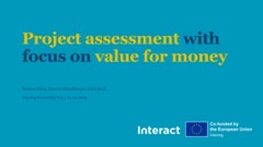 IKF 2023 | Project assessment with focus on value for money